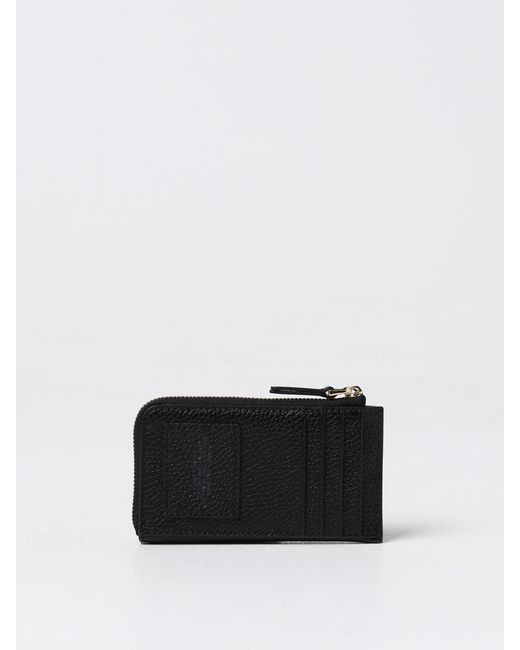 Marc Jacobs White The Wallet Grained Leather Wallet
