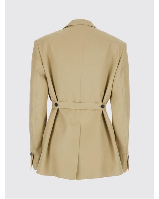 Tela Natural Double-Breasted Blazer