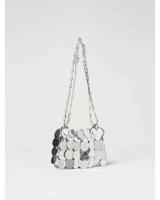 Rabanne White Mini Bag