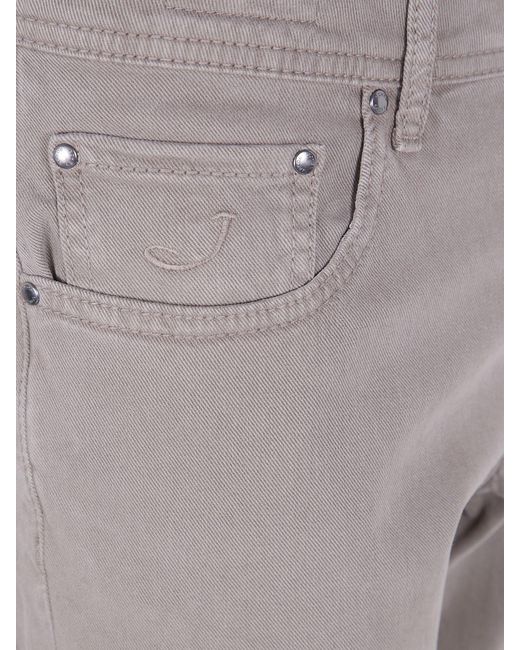 Jacob Cohen Gray Trousers for men