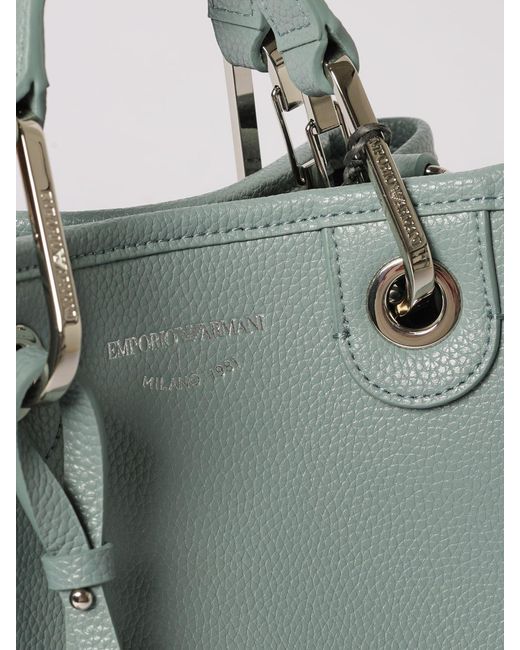 Emporio Armani Gray Myea Tote Handbag