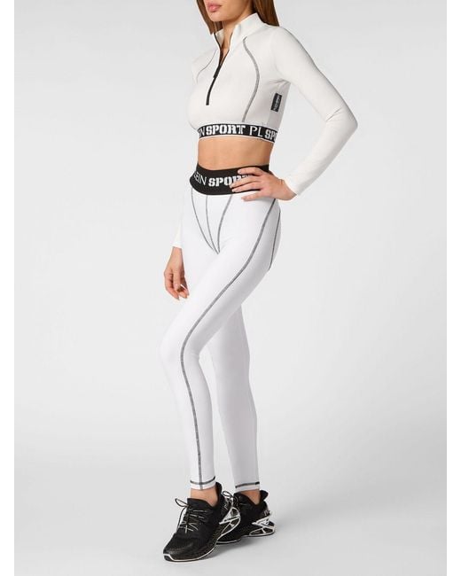 Philipp Plein White Pants