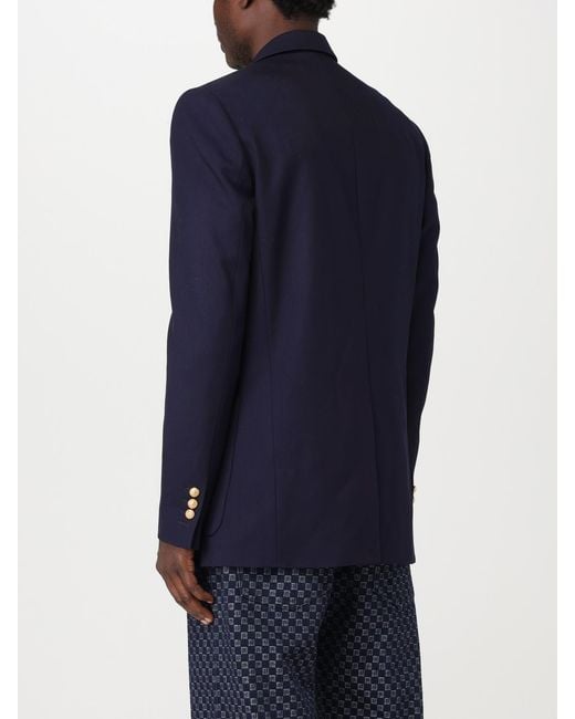 Balmain Blue Blazer for men