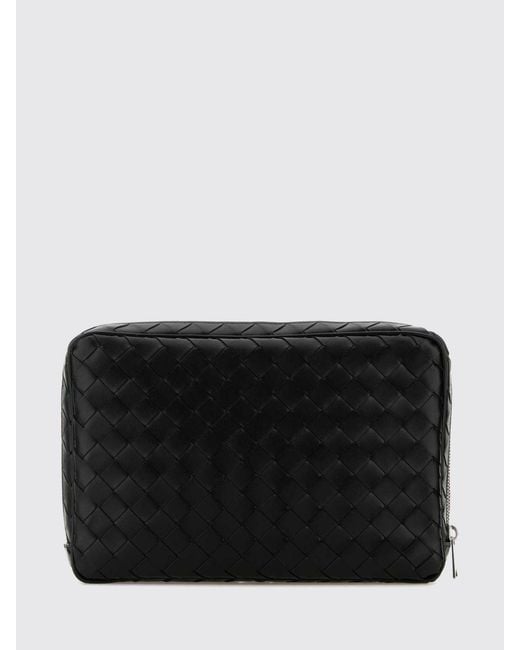 Bottega Veneta Black Cosmetic Case for men
