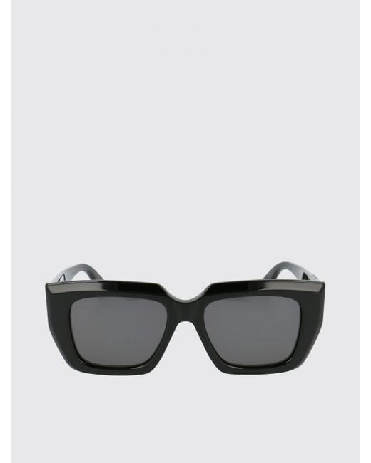 Lunettes De Soleil Femme Bottega Veneta en coloris Gray