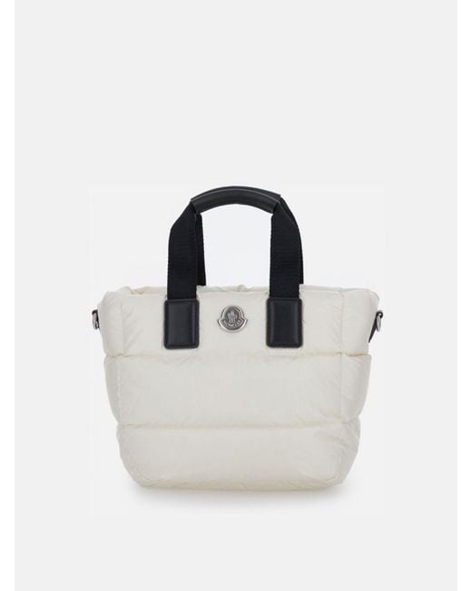 Moncler White Shoulder Bag