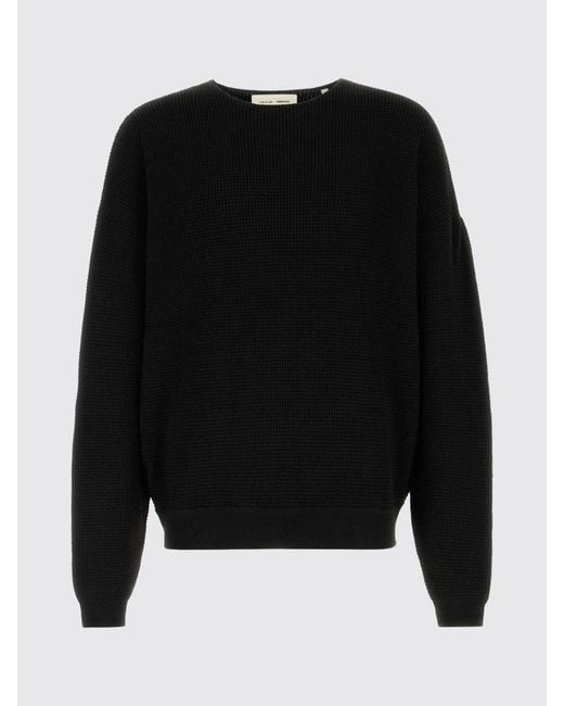 Fear Of God Black Polyester Crewneck Sweatshirt for men