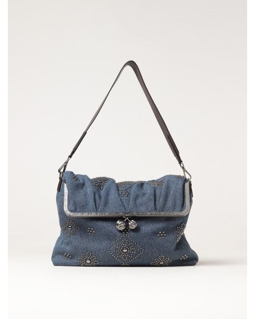 Weekend by Maxmara Blue Handbag