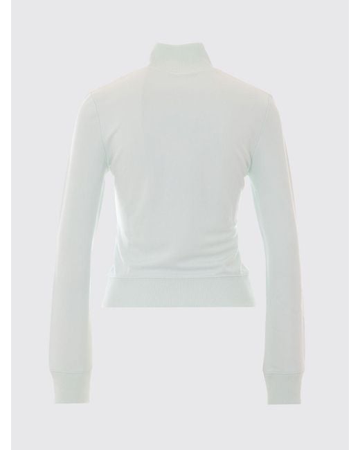Courreges Blue CourrÈ Ges Polyester Zip-Up Hoodie