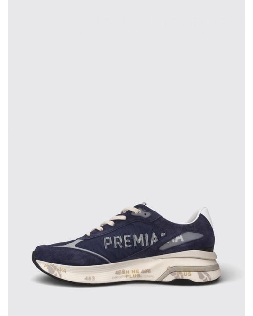 Premiata Blue Moerun Sneakers for men