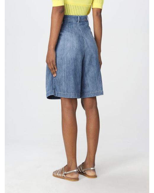 Liu Jo Denim Short in Denim (Blue) | Lyst