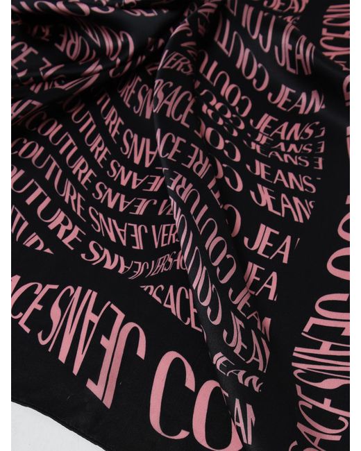 Versace Jeans Couture Black Scarf