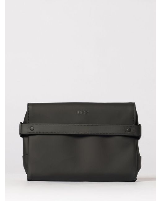 Rains Black Otg Wash Pouch for men