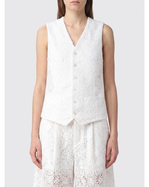 Comme des Garçons White Comme Des GarÇ Ons Sweater