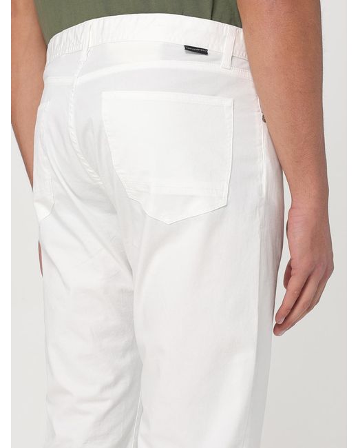 Brooksfield White Trousers for men