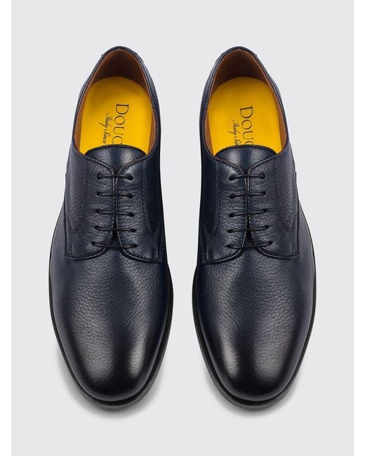 Doucal's White Brogue Shoes for men