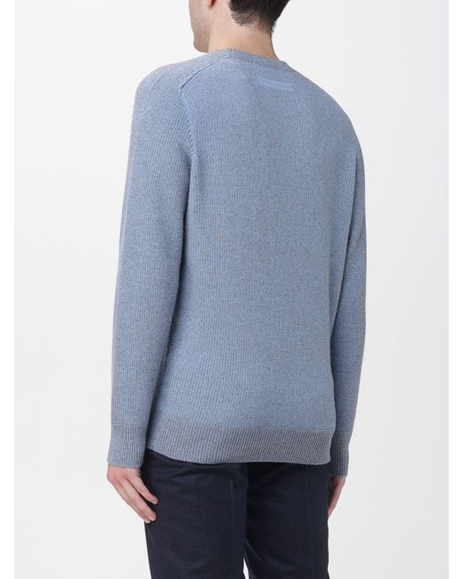 Zegna Blue Jumper for men