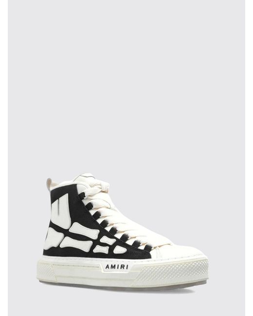Amiri White Skel High-Top Trainers for men