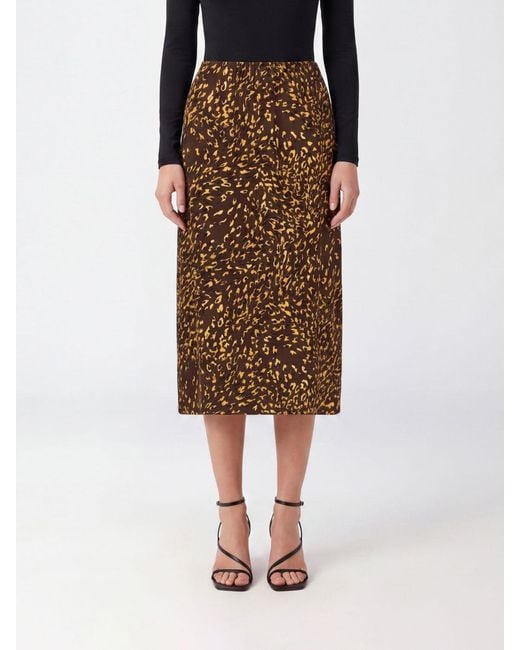 Twinset Brown Skirt