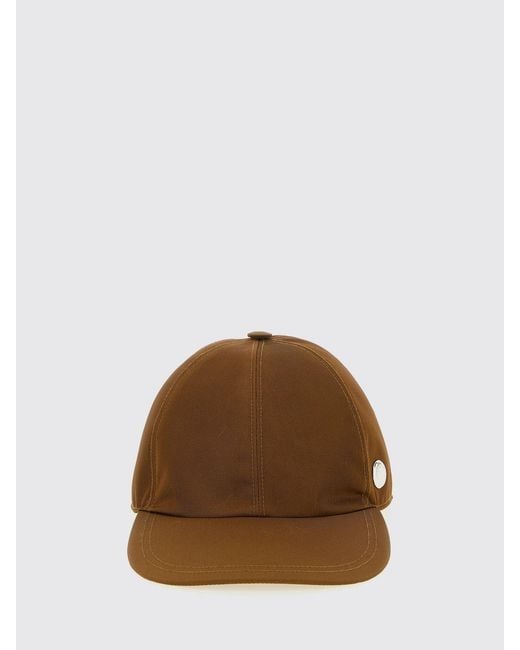 Stella McCartney Brown Cotton Hat