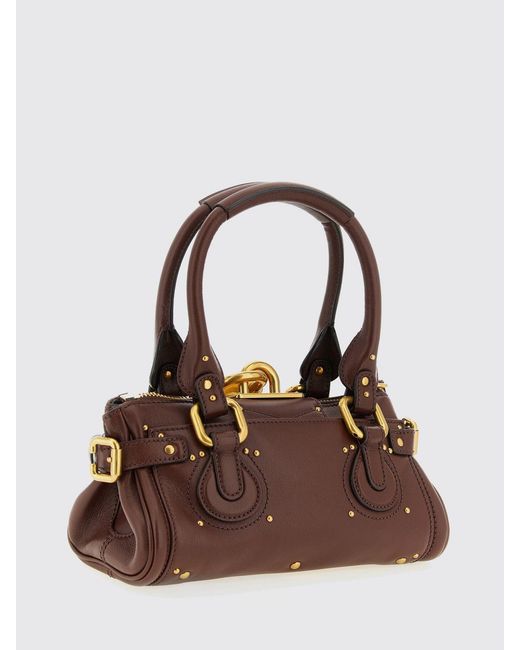 Chloé Brown Chlo&Eacute Paddington Leather Bag