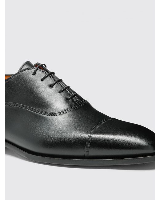 Santoni Schnürschuhe Herren in Black für Herren