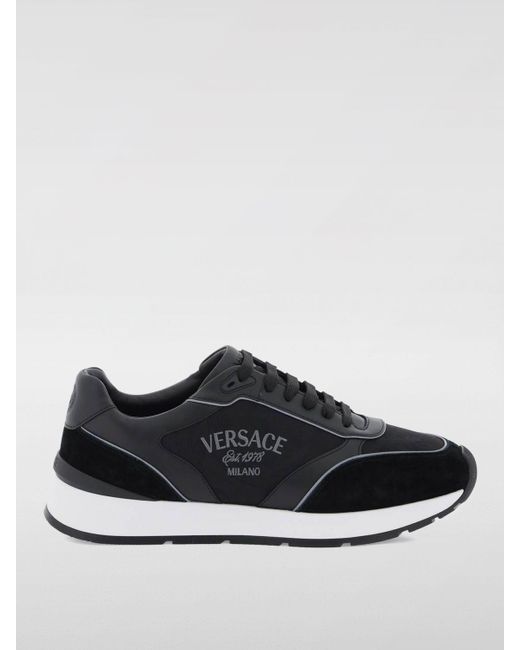 Sneakers Milano di Versace in Black da Uomo