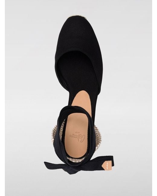 Espadrilles Carina 80 Mm Castaner en coloris Black