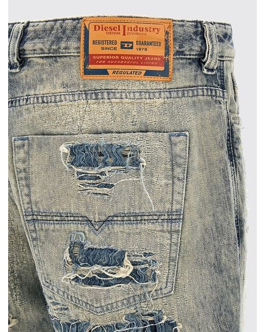 DIESEL Gray 1980 D-Eeper Skinny Fit Jeans for men