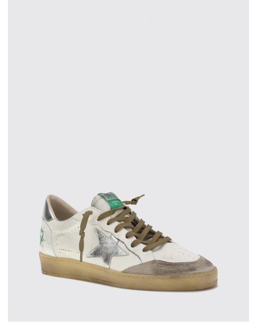 Golden Goose Deluxe Brand White Ball Star Used Nappa Sneakers for men
