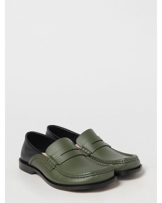 Loewe Green Loafers for men