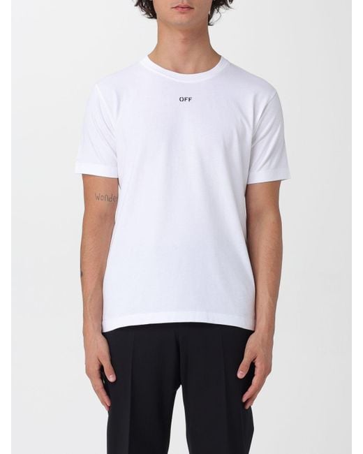 Off-White c/o Virgil Abloh T-Shirt Herren in White für Herren