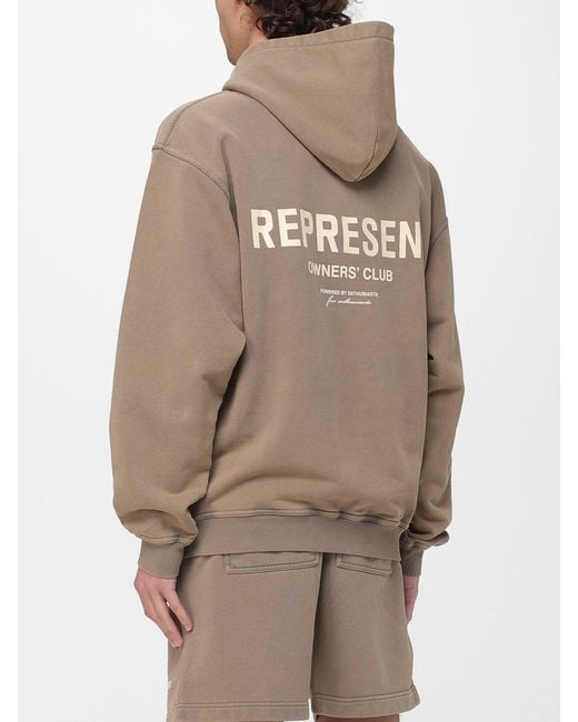 Represent Natural Cotton Hoodie for men