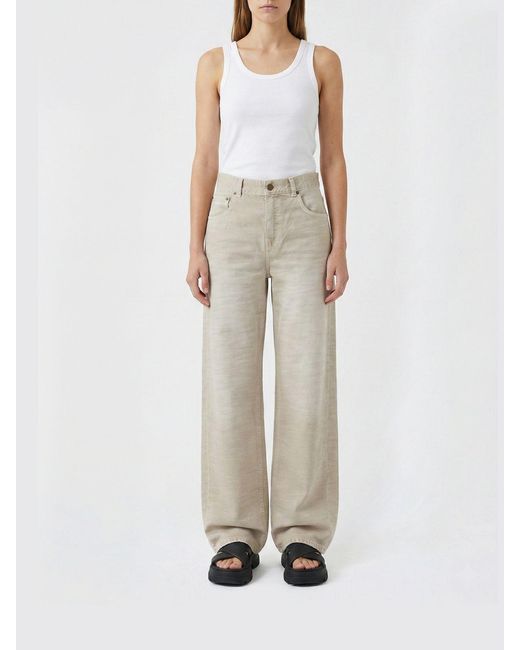 Haikure Natural Wide Leg Denim Jeans