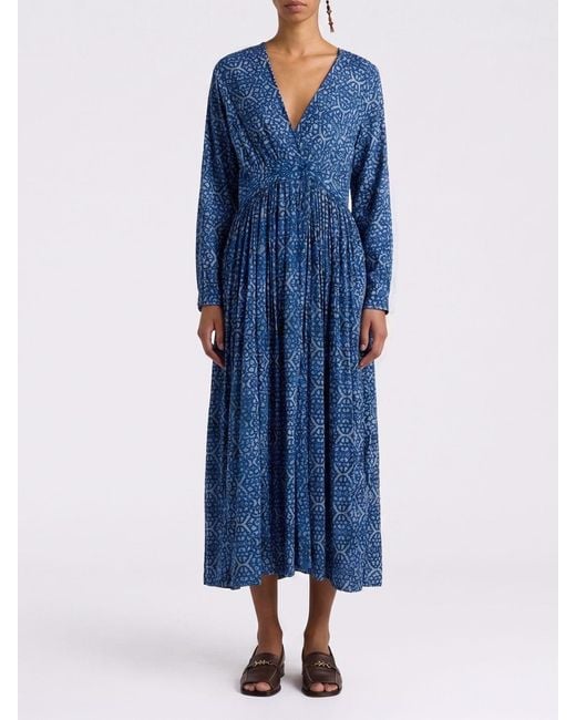Momoní Blue MomonÌ Midi Dress