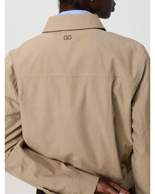 Liu Jo Natural Cotton Denim Jacket