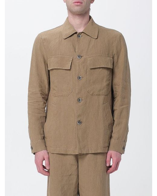 Barena Natural Linen Blend Shirt for men