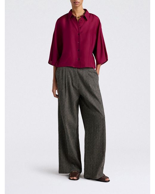 Momoní Red MomonÌ Silk Shirt