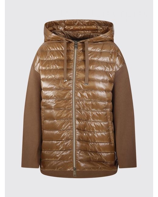 Herno Brown Short Down Jacket