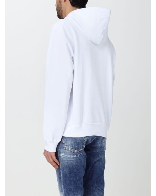 DSquared² White Sweatshirt for men