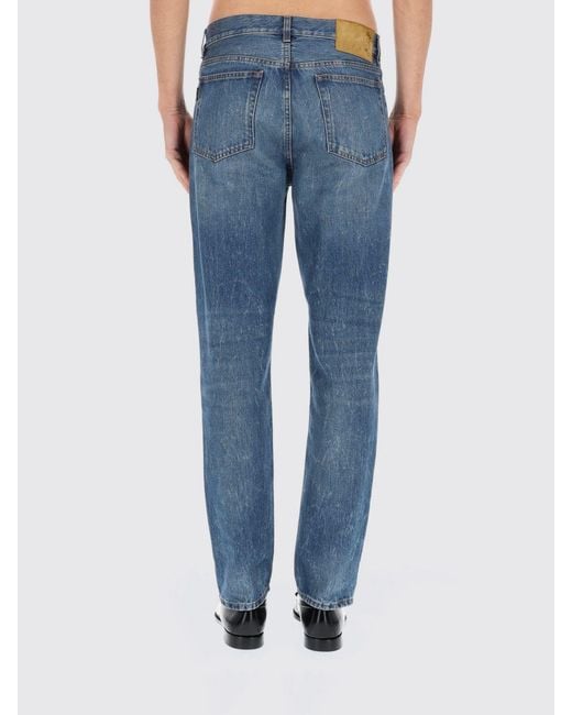 Haikure Blue Denim Slim Fit Jeans for men