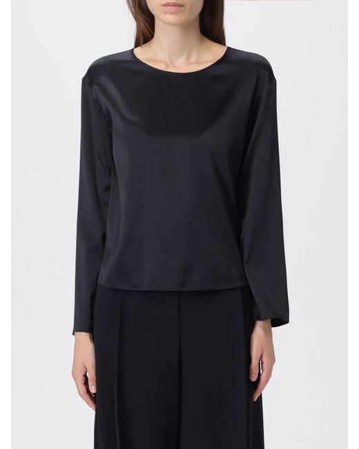 Top Di Seta di Emporio Armani in Blue