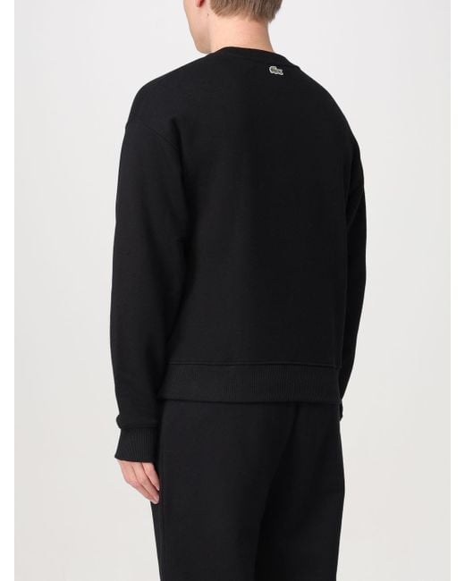 Lacoste Black Sweatshirt for men