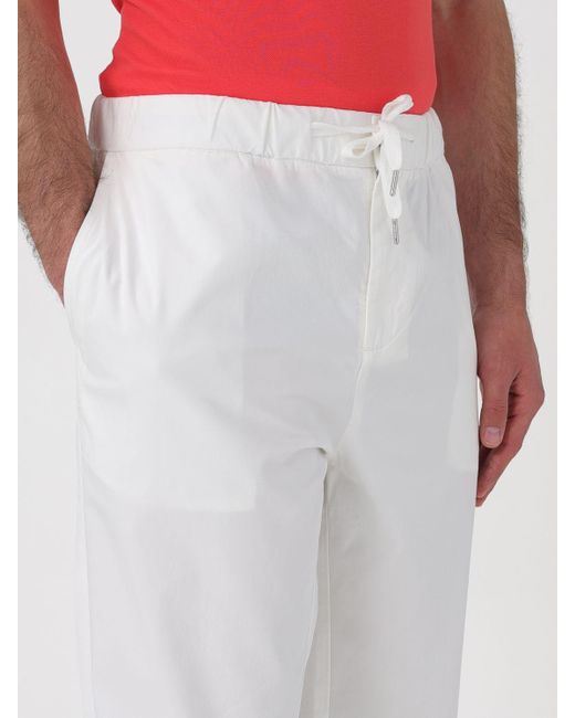 Pantalon Sun 68 pour homme en coloris White