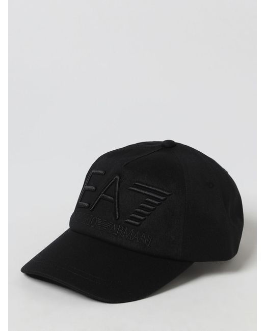 EA7 Black Hat for men