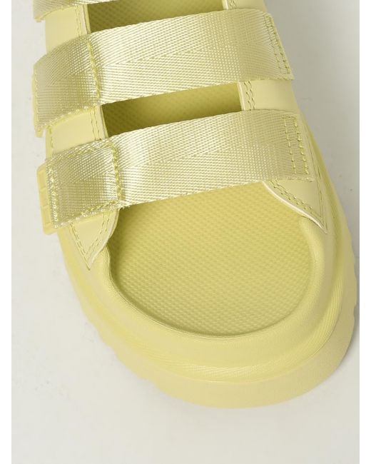 Ugg Yellow Heeled Sandals
