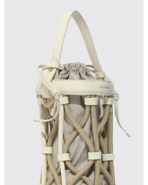 Coccinelle White Koi Bag