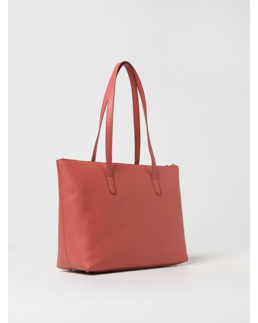 Coccinelle Red Tote Bags