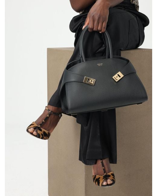 Ferragamo Black Handbag
