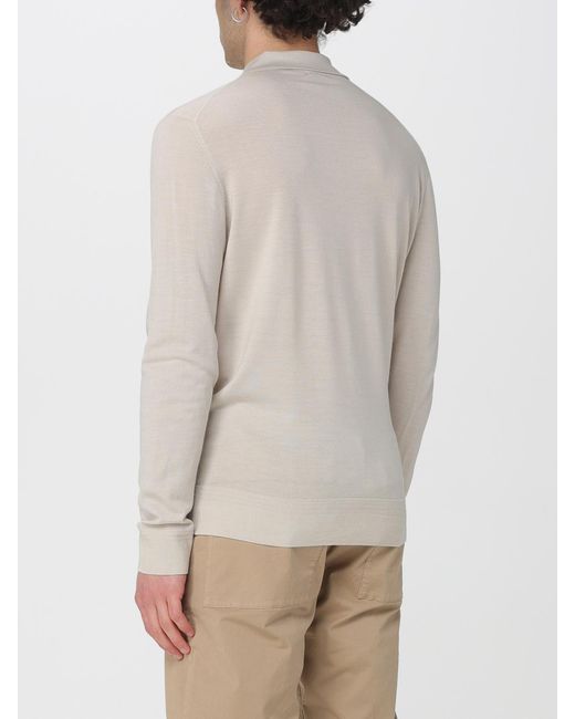 Barena White Wool Polo Shirt for men